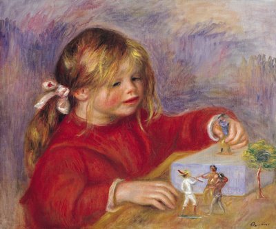 Claude Renoir at Play, 1905 by Pierre Auguste Renoir